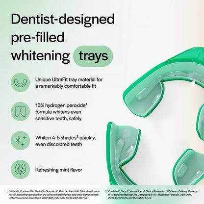 Skinvae Go™ 15% Prefilled Whitening Trays