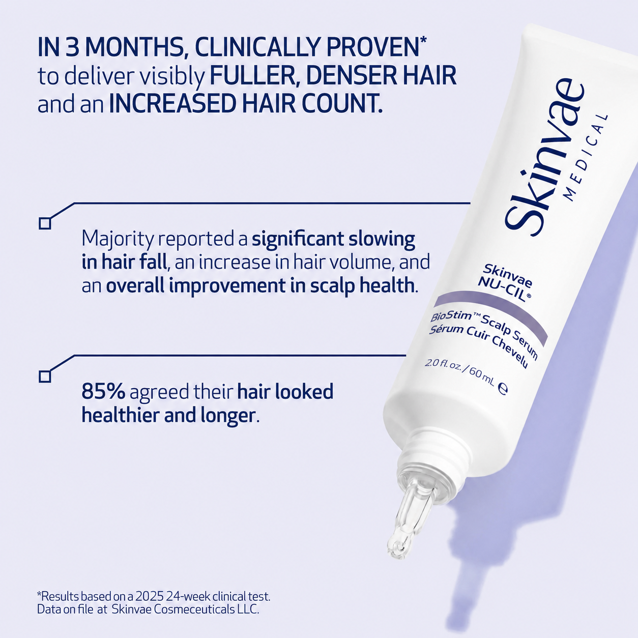 Skinvae Nu-Cil® BioStim™ Scalp Serum