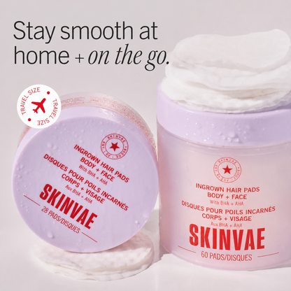 Ingrown Hair Pads with BHA + AHA