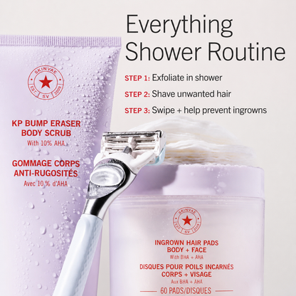Ingrown Hair Pads with BHA + AHA